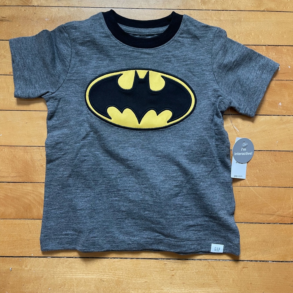 Gap Batman Embroidered toddler shirt
